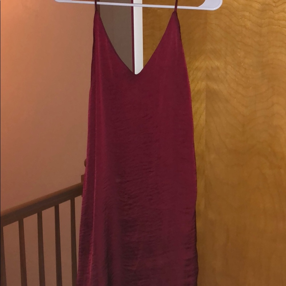 Red strappy dress! Worn once.